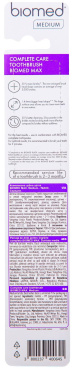 Зубна щітка BioMed MAX Medium зелена фото 1