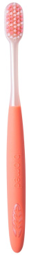 Зубна щітка BioMed PEARL GLOSS Medium помаранчева фото 2