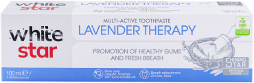 Набор Зубная паста White Star Lavender Therapy Мультиактивная 100 мл + Зубная паста White Star Herbal Power 100 мл фото 3
