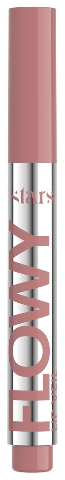 Блиск-бальзам для губ Stars from the stars Flowy lip veil відтінок 01 Beiгe Nude, 2 г 5