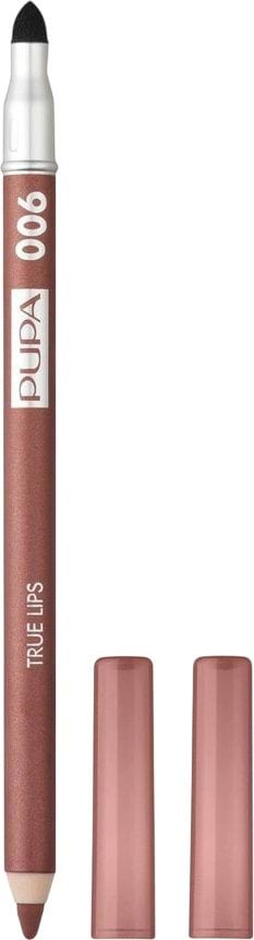 Олівець для губ Pupa True Lips 006 Brown Red 1.2 г фото 1