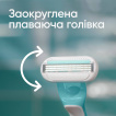 Одноразові станки для гоління (бритви) жіночі Venus Smooth Sensitive 3 шт. фото 3