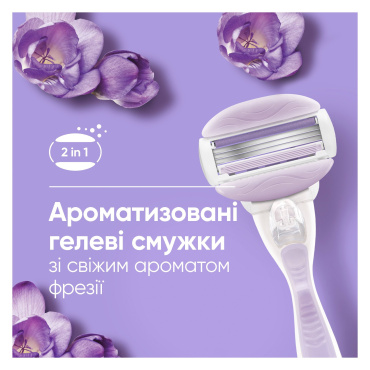 Станок для бритья женский (бритва) Venus ComfortGlide Breeze с 6 сменными картриджами фото 4