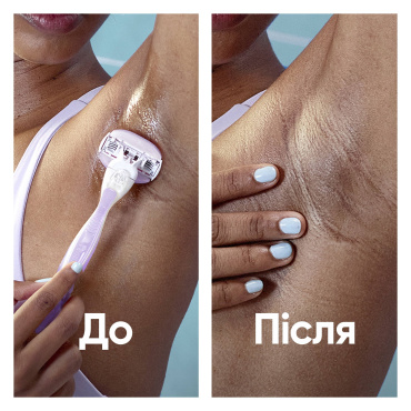 Станок для бритья женский (бритва) Venus ComfortGlide Breeze с 6 сменными картриджами фото 8