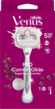 Станок для гоління жіночий (бритва) Venus Comfortglide Sugarberry Plus Olay з 1 змінним картриджем фото 7