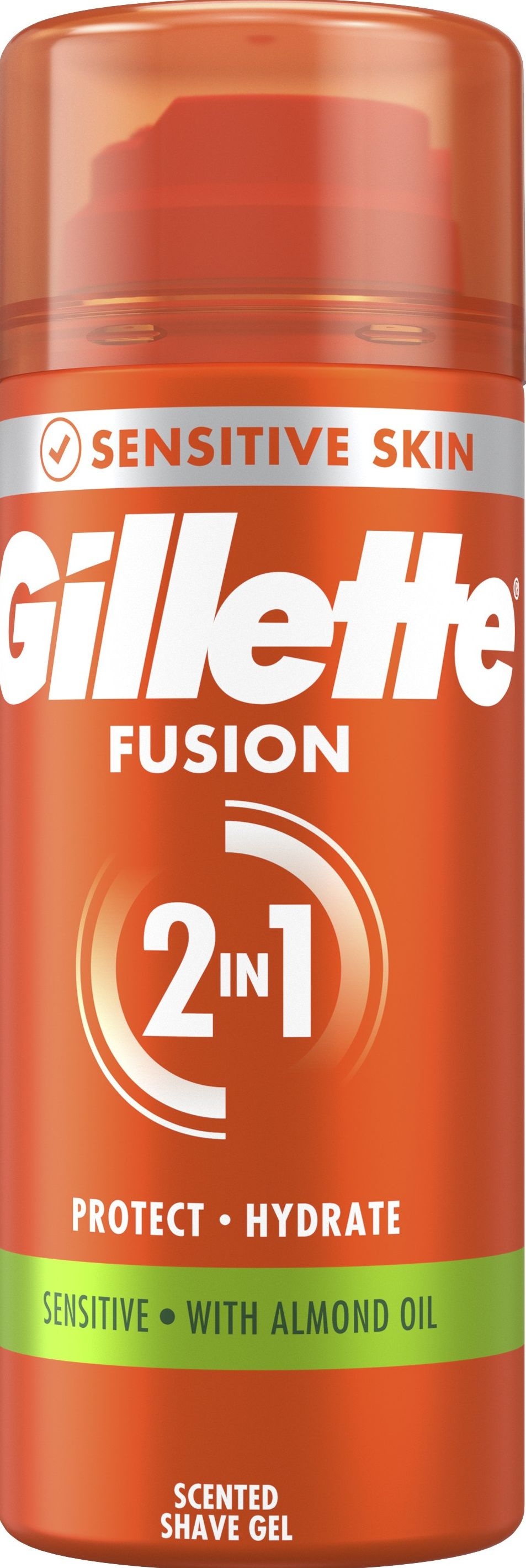 Гель для гоління Gillette Fusion Для чутливої ​​шкіри 75 мл 1