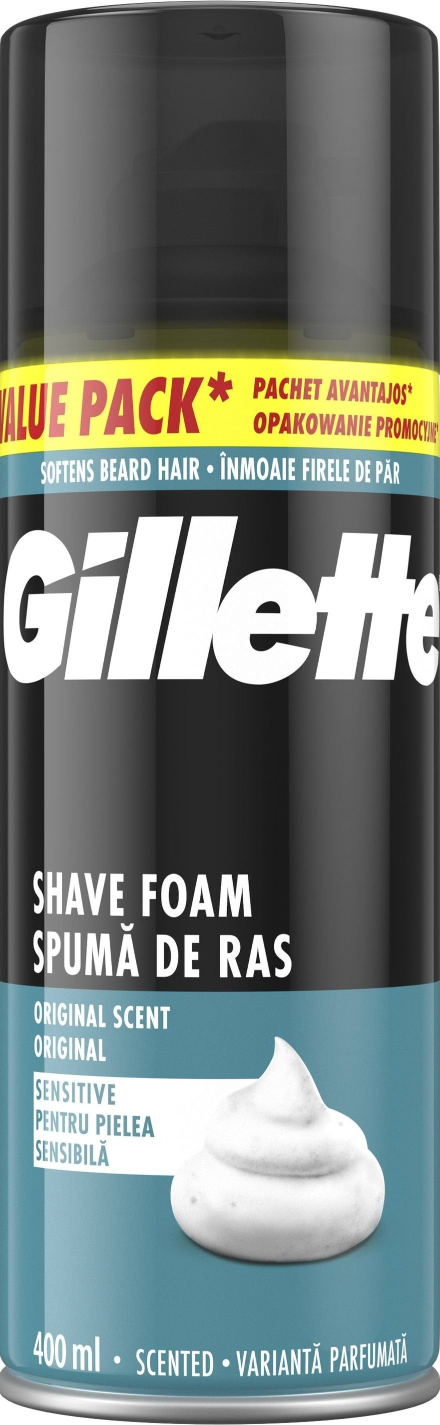 Піна для гоління Gillette Classic Sensitive 400 мл