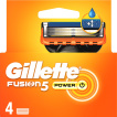 Сменные картриджи для бритья (лезвия) мужские Gillette Fusion5 Power 4 шт.