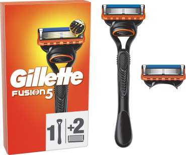 Станок для гоління чоловічий (бритва) Gillette Fusion5 з 2 змінними картриджами фото 7