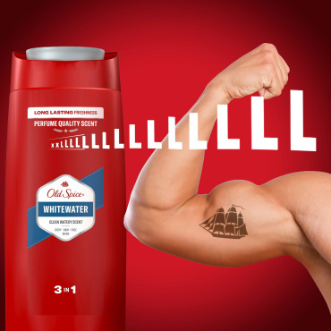 Гель для душа 3-в-1 Old Spice Whitewater 675 мл фото 8