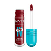 Блиск-тінт для губ NYX Professional Makeup Lip I.V. Hydrating Lip Gloss Stain 13 Cranberry Splash 5 мл фото 1