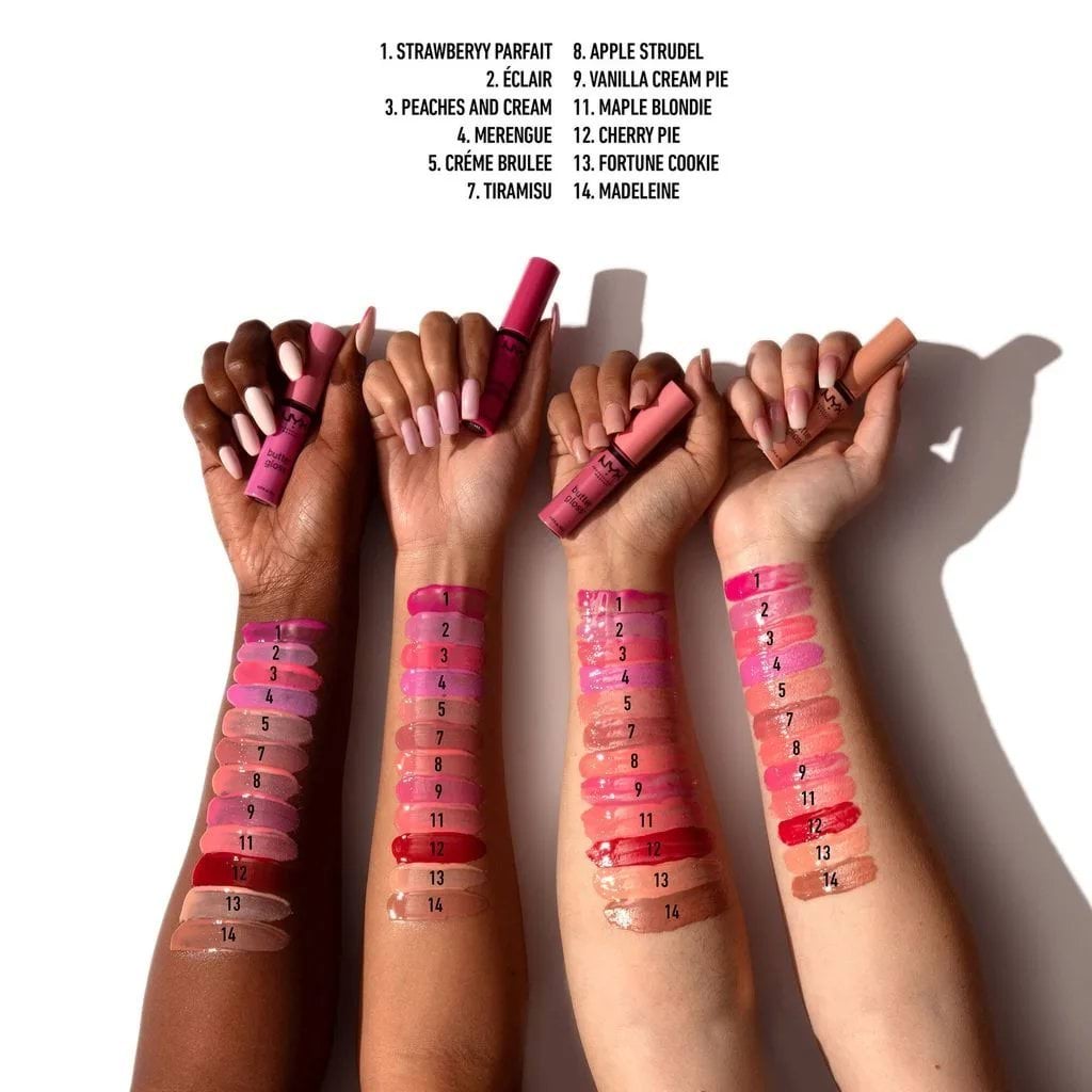 Блеск для губ NYX Professional Makeup Butter Gloss увлажняющий 07 Tiramisu 8 мл фото 4