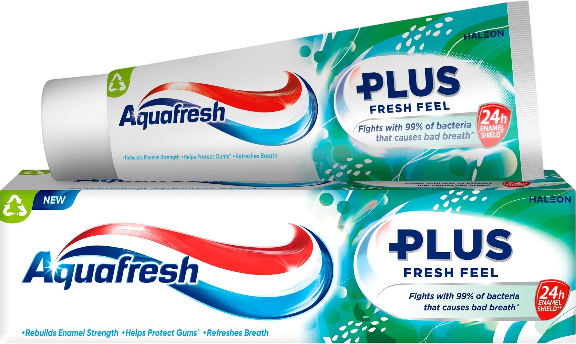 Зубна паста Aquafresh Plus Fresh Feel Відчутна свіжість 75 мл