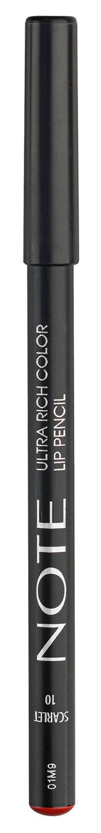 Ультранасичений олівець для губ Note Ultra Rich Color 10, 1.1 г 3