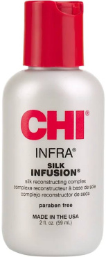 Відновлюючий комплекс для волосся CHI Silk Infusion Infra з шовком 59 мл фото 2
