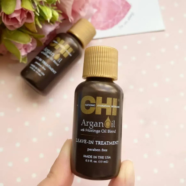 Олія для волосся CHI Argan Oil Plus Moringa Oil відновлювальна 15 мл фото 2
