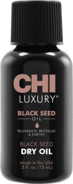 Олія для волосся CHI Luxury Black Seed Dry Oil суха з насіння чорного кмину 15 мл фото 4