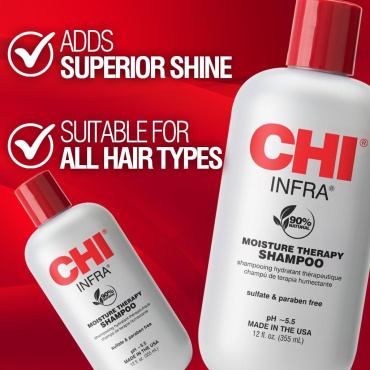Шампунь CHI Infra Shampoo зволожуючий 355 мл фото 2