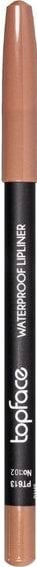 Олівець для губ водостійкий TopFace Waterproof Lipliner 102, 1,14 г 1