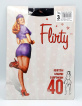 Flirty колготки женские классические с шортиками 40den nero 3