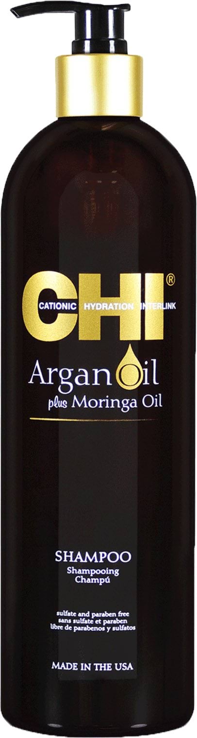 Шампунь CHI Argan Oil Plus Moringa Oil Shampoo поживний для сухого або пошкодженого волосся 340 мл