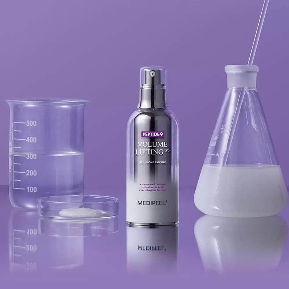 Киснева ліфтинг-есенція Medi-Peel 9 Volume Lifting All In One Essence PRO з пептидами Peptide 100 мл