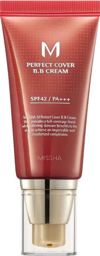 BB крем для обличчя Missha M Perfect Cover BB Cream SPF 42/PA +++ 29 Caramel Beige 50 мл