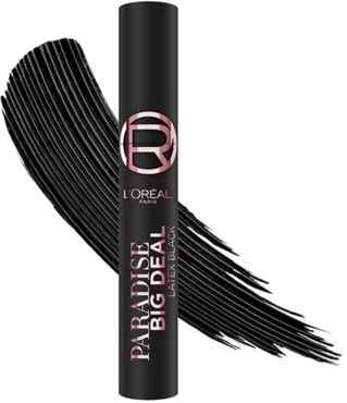 Тушь для ресниц L`Oreal Paradise Big Deal Latex Black экстрачёрная 9.9 мл фото 1
