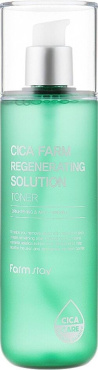 Тонер для обличчя FarmStay Cica Farm Regenerating Solution Toner з центеллою 200 мл фото 1