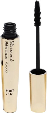 Туш для вій FarmStay Diamond Shine Impact Mascara моделює ультра чорна 12 г фото 1