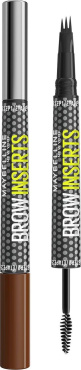 Засіб для брів 2 в 1 Maybelline New York Brow Inserts фіксуючий гель та фломастер 04 Medium Brown 1.25 мл