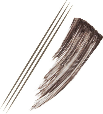 Засіб для брів 2 в 1 Maybelline New York Brow Inserts фіксуючий гель та фломастер 04 Medium Brown 1.25 мл фото 1