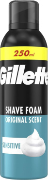 Піна для гоління Gillette Original для чутливої шкіри 250 мл фото 5