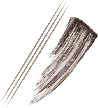 Засіб для брів 2 в 1 Maybelline New York Brow Inserts фіксуючий гель та фломастер 4.5 Ash Brown 1.25 мл фото 1