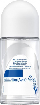 Антиперспирант шариковый NIVEA Black & White Invisible Authentic 50 мл фото 5
