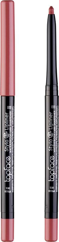 Олівець для губ TopFace Stylo Lipliner 001, 0.29 г 1