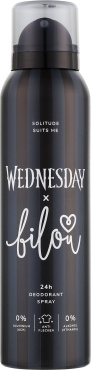 Дезодорант спрей Bilou Wednesday Solitude Suits Me 150 мл