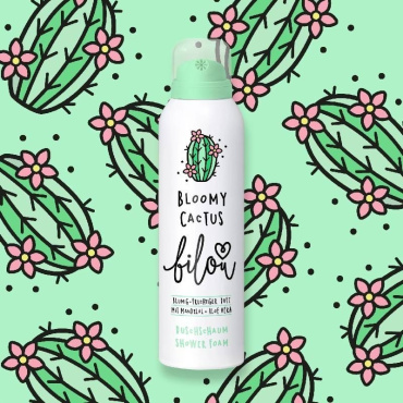 Пінка для душу Bilou Bloomy Cactus 200 мл фото 6