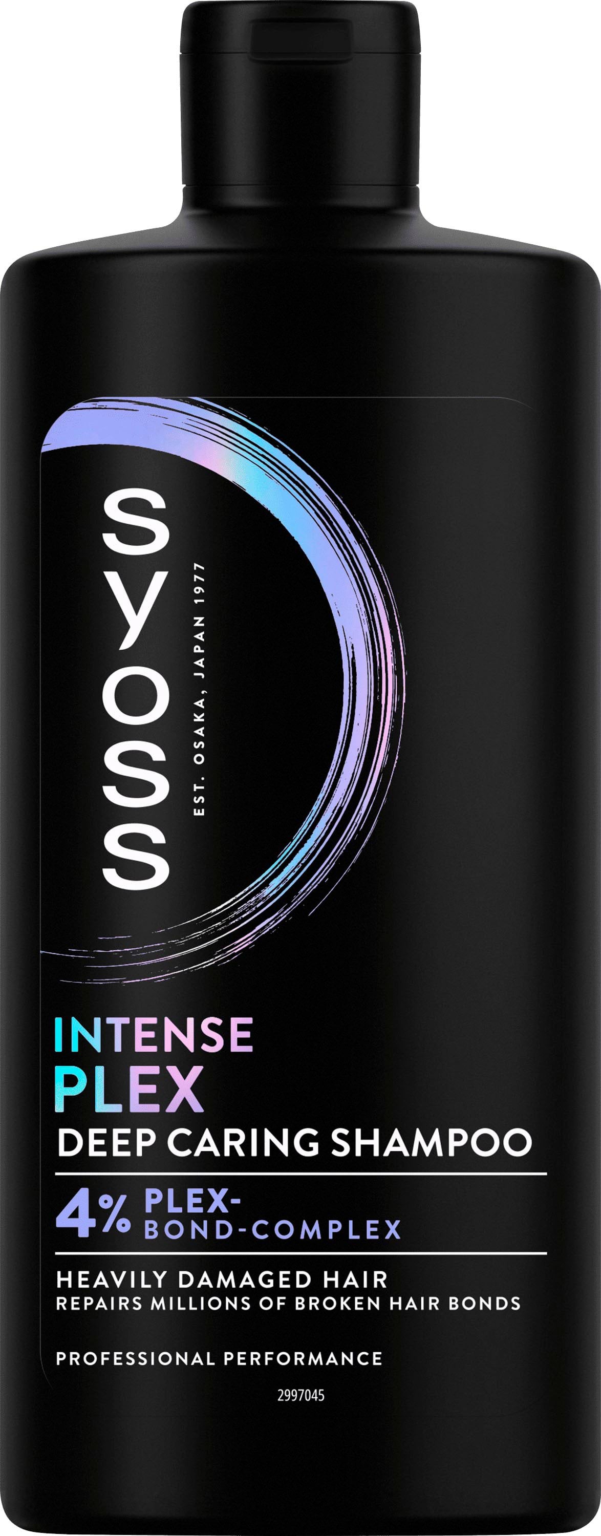 Шампунь Syoss Intense Plex для сильно пошкодженого волосся, 440 мл