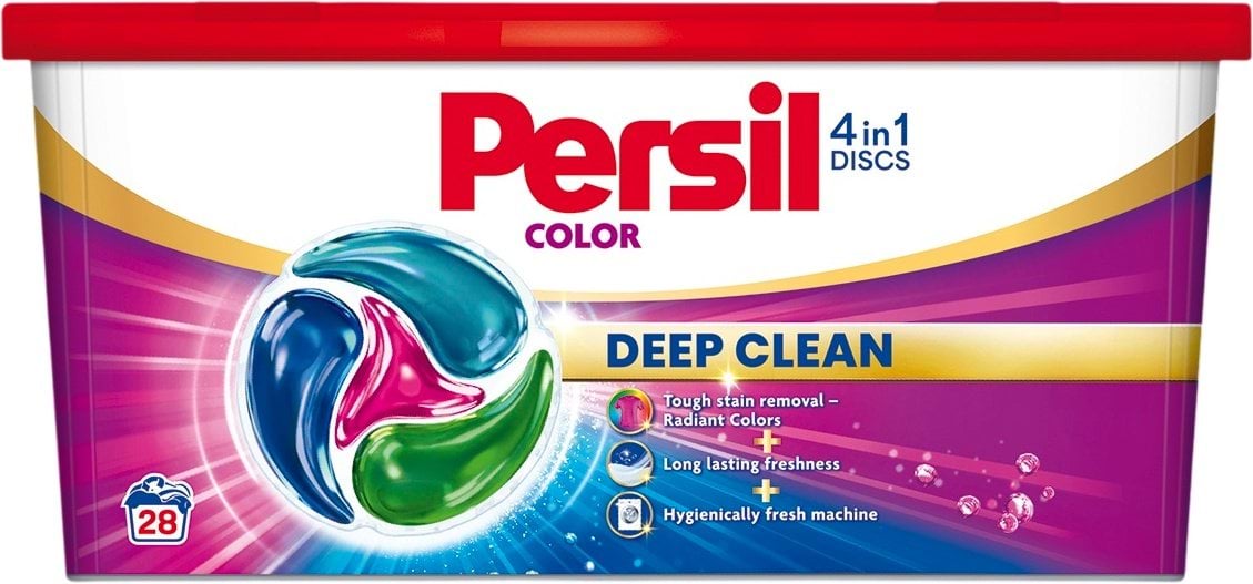 Диски для стирки Persil Color 4 in 1 Discs Deep Clean 28 циклов стирки 28 шт.