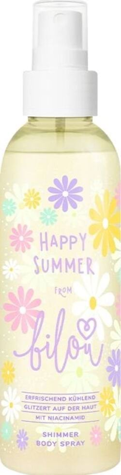 Спрей для тіла з шиммером Bilou Happy Summer 150 мл