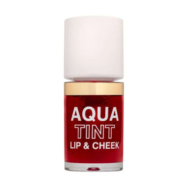 Помада-тінт TopFace Aqua Tint Lip & Cheek для губ та щік 01 Cherry Jam 10 мл фото 1