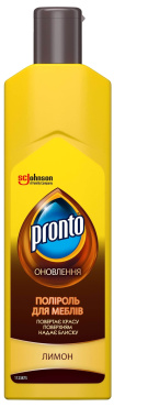 Полироль для мебели Pronto лимон 300 г фото 1