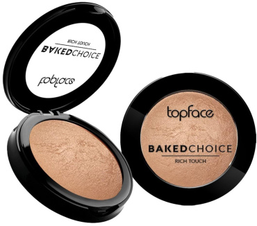 Рум'яна TopFace Baked Choice Rich Touch Blush On запечені 02 Dazzling 5 г фото 3
