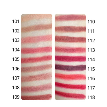 Водостійкий олівець для губ TopFace Waterproof Lipliner 101, 1.14 г фото 2