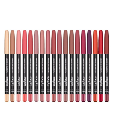 Водостійкий олівець для губ TopFace Waterproof Lipliner 101, 1.14 г фото 3