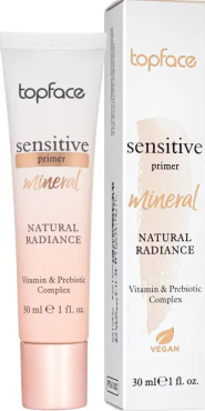 Праймер TopFace Sensitive Mineral Primer 002 Natural Radiance 30 мл фото 1