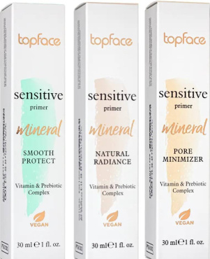 Праймер TopFace Sensitive Mineral Primer 002 Natural Radiance 30 мл фото 2