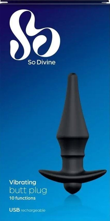 So Divine анальна пробка з вібрацією 4