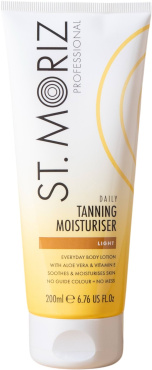 Лосьйон для поступової засмаги St. Moriz Professional Tanning Moisturiser зволожуючий 200 мл
